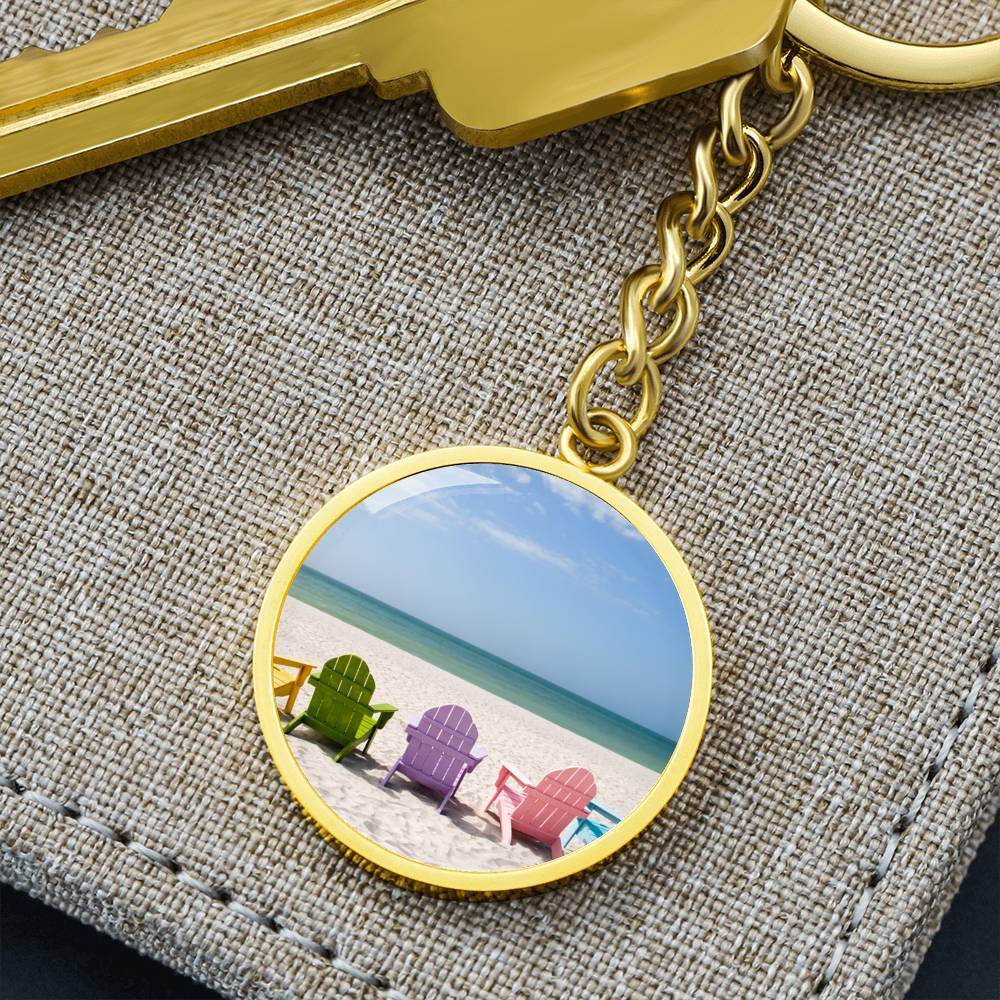 Beachy Dreams Beachy Keychain