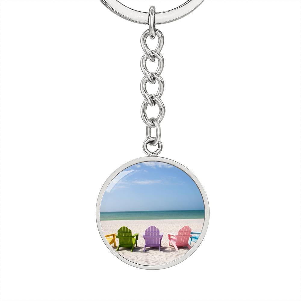 Beachy Dreams Beachy Keychain