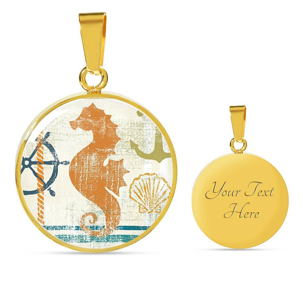 Beachy Seahorse Necklace