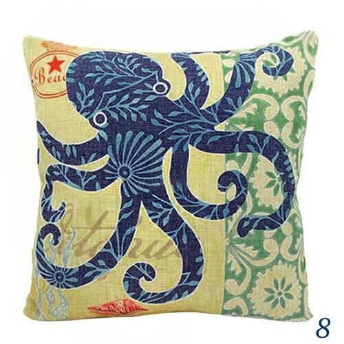 Blue Ocean Series Double-Sided Pillow Covers