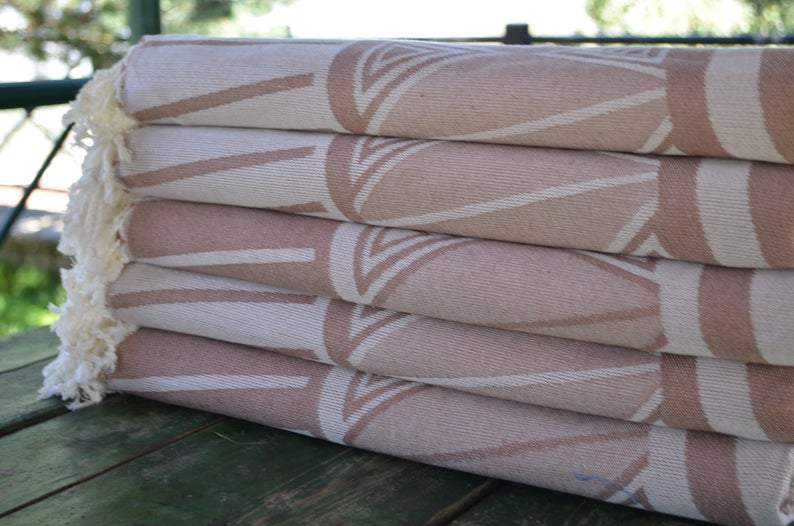 Brown Sun 100% Cotton Towel