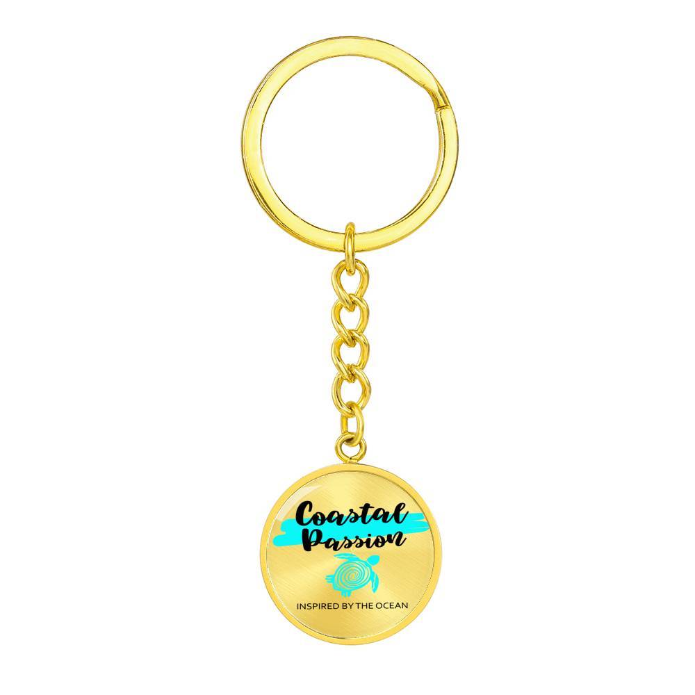 Coastal Passion Beachy Keychain
