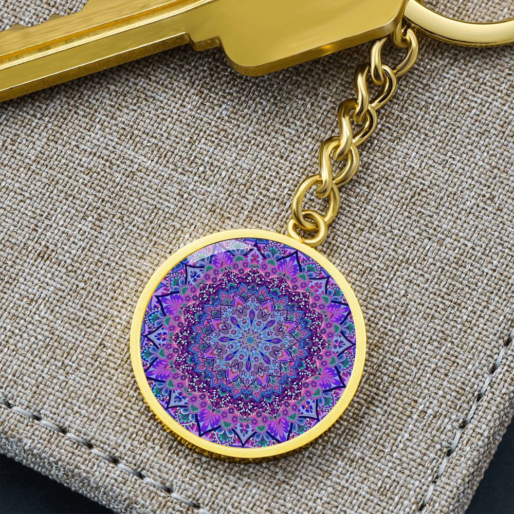 Cosmic Bohemian Keychain
