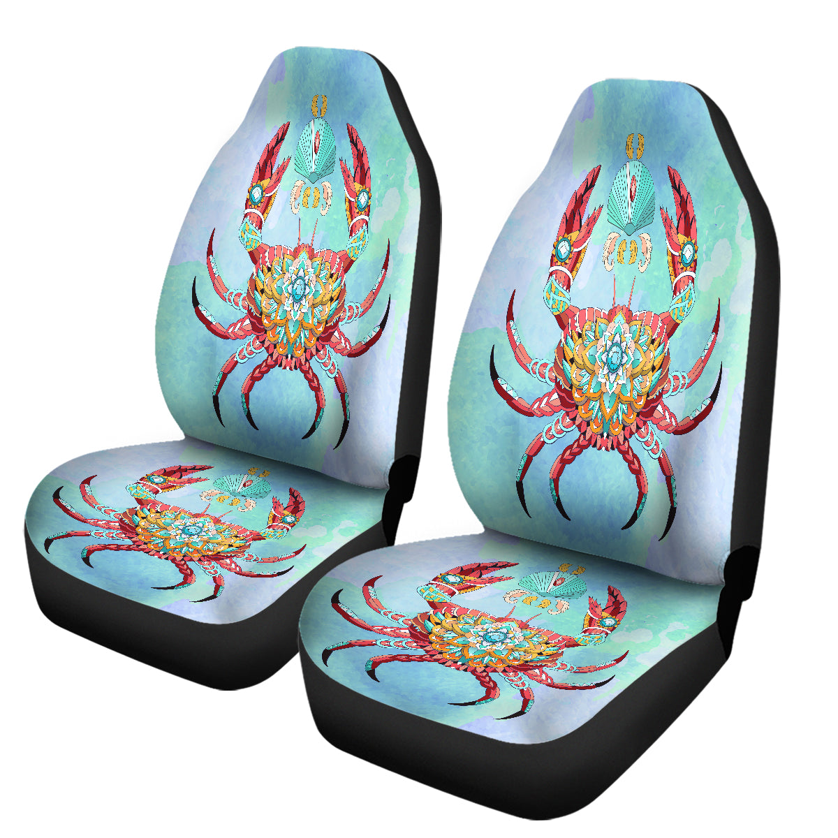 The Royal Crab Car Seat Cover