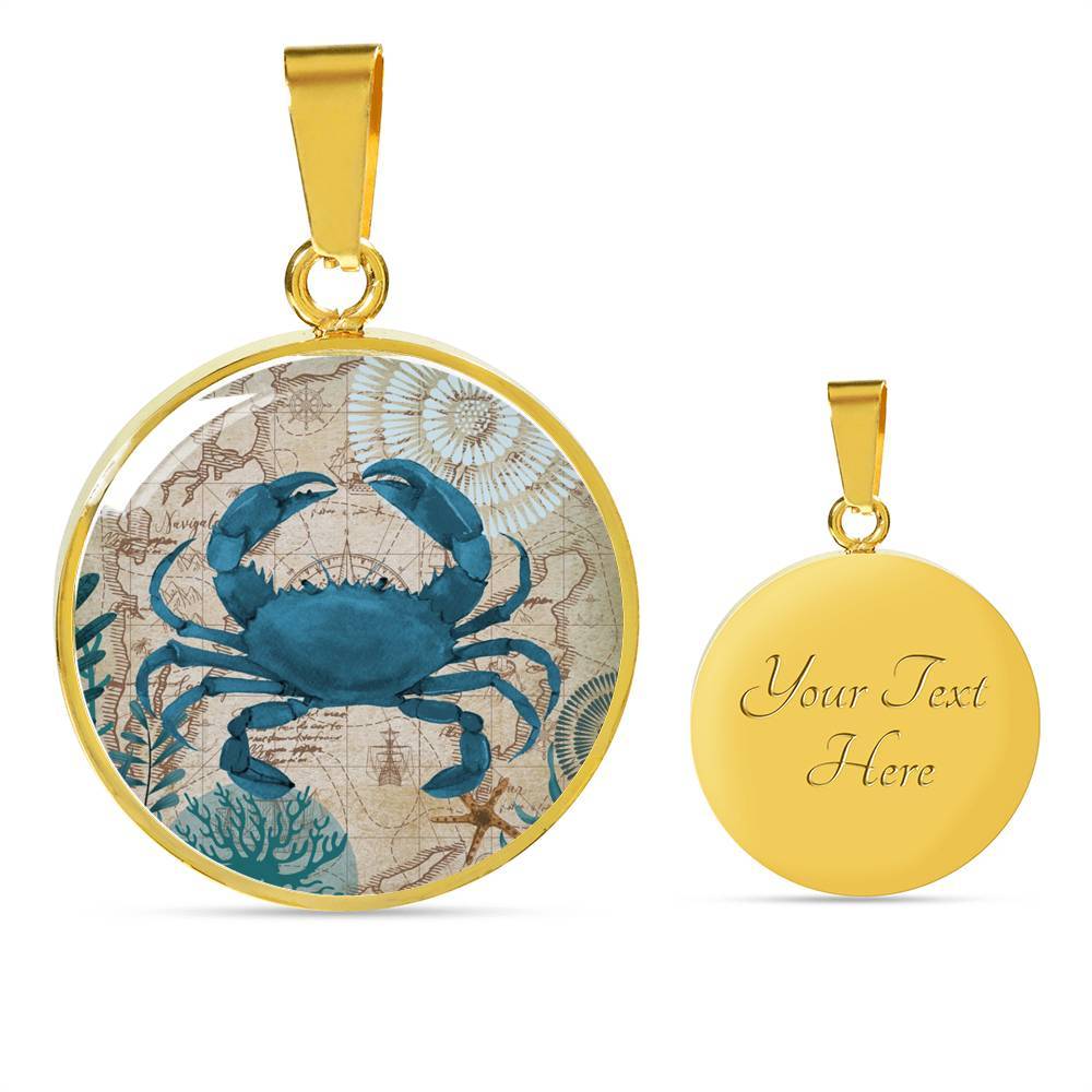 Crab Love Necklace