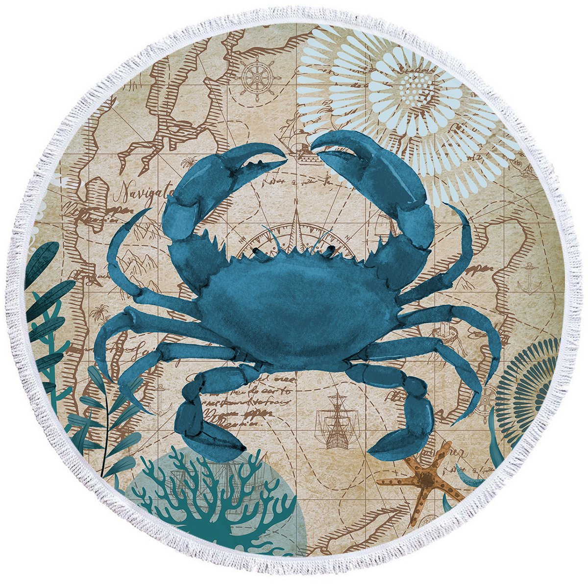 Crab Love Towel + Backpack