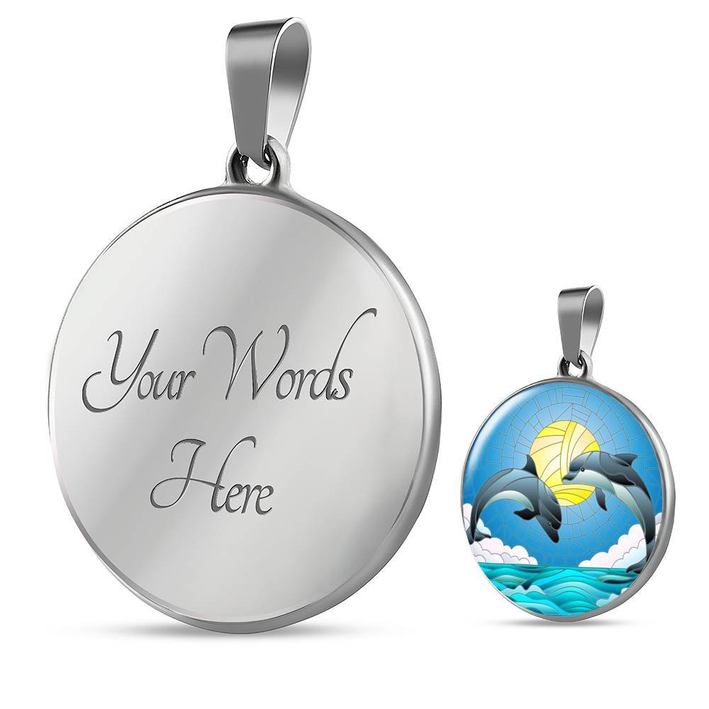 Dolphin Dancing Necklace