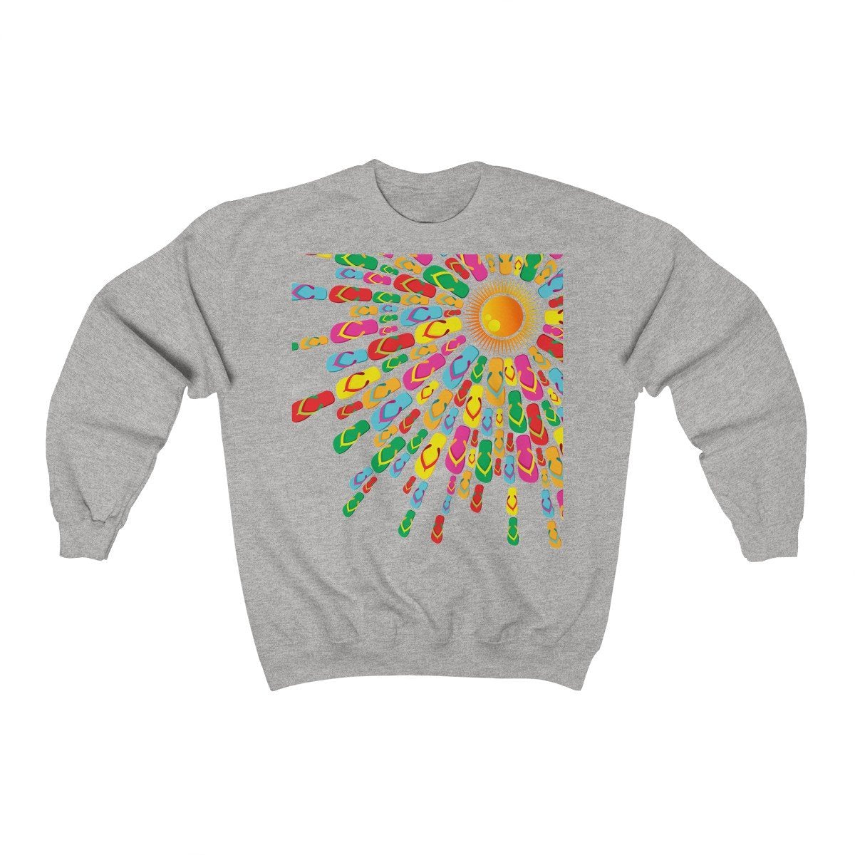 Flip Flops Sunshine Sweatshirt