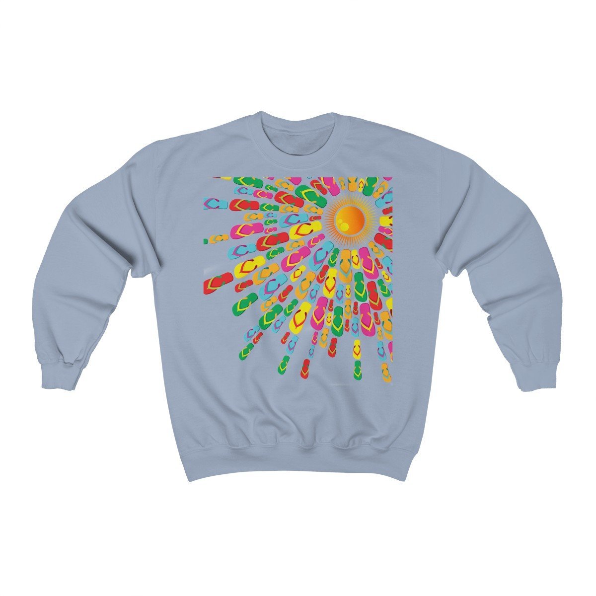 Flip Flops Sunshine Sweatshirt