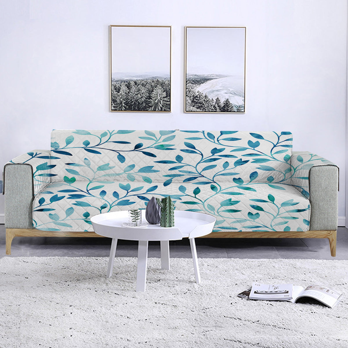 Dreams of Green Sofa Cover