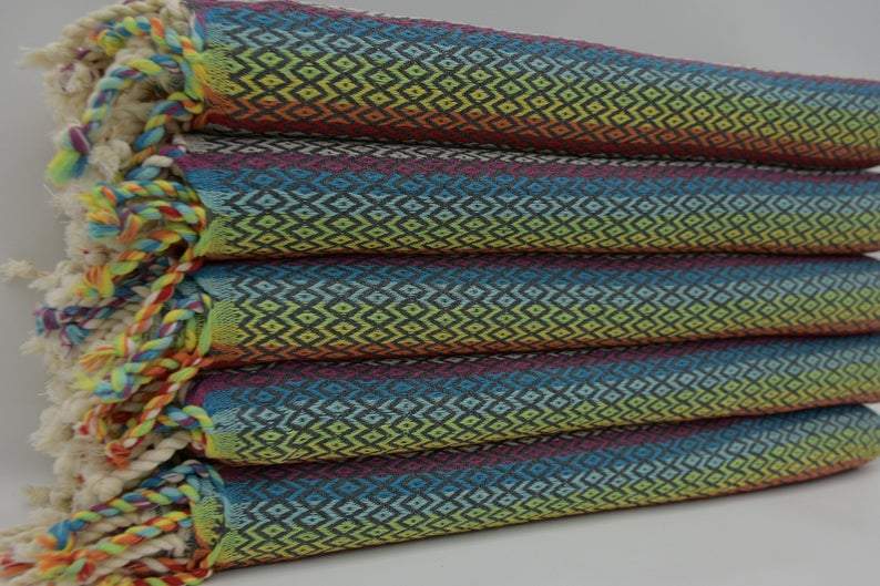 Gray Bay 100% Cotton Towel