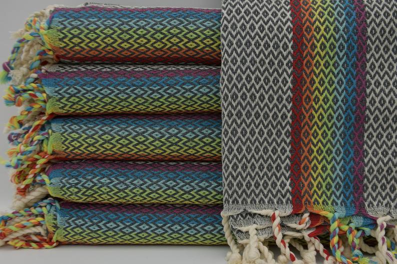 Gray Bay 100% Cotton Towel