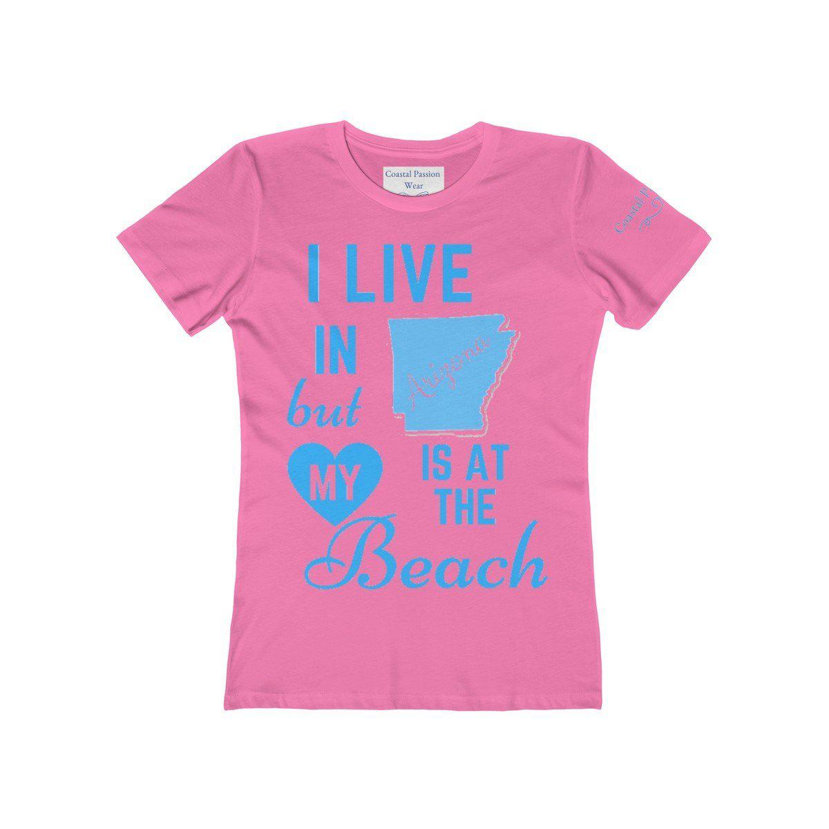I Live In Arizona But My Heart Is At The Beach Shirt