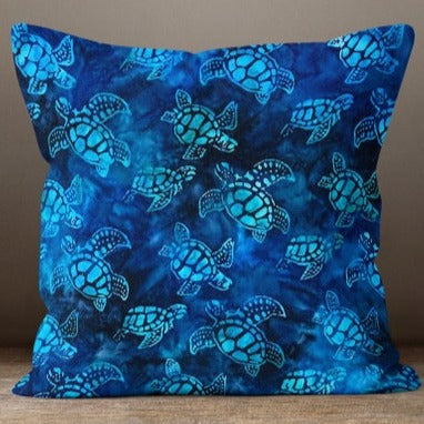 Sea Turtle Patterns Set of 4 Pillow Covers