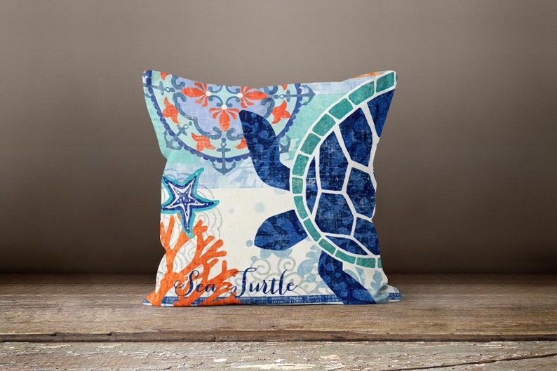 New Blue Ocean Set of 4 Pillow Covers