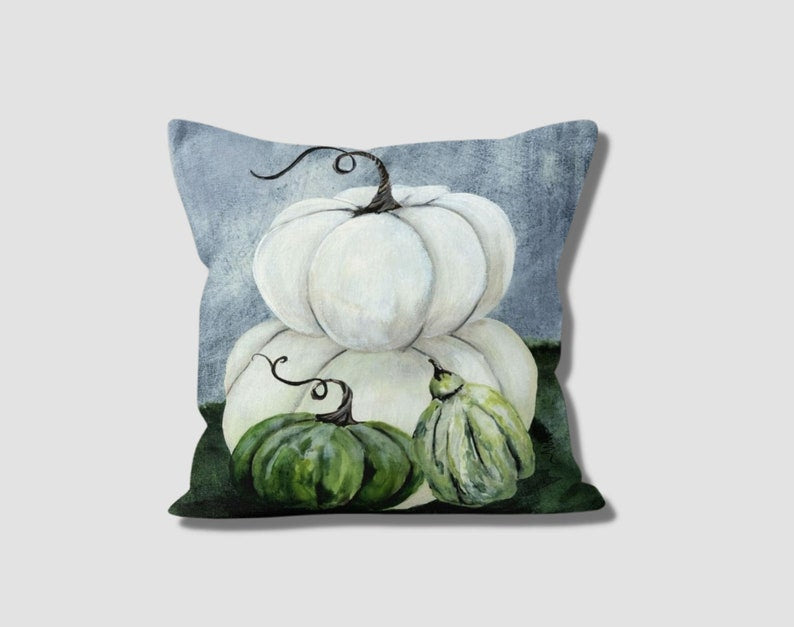 Spooky Pumpkin Set of 4 Pillow Covers