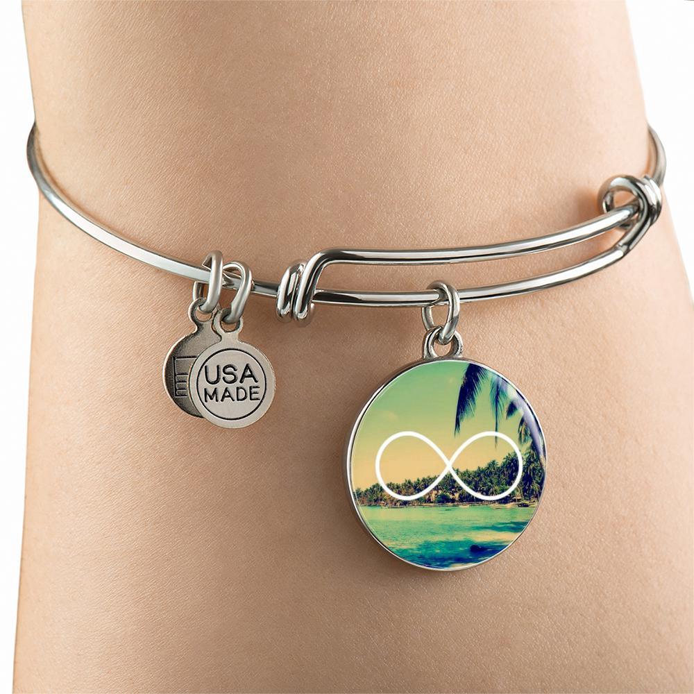 Infinity Bangle Bracelet