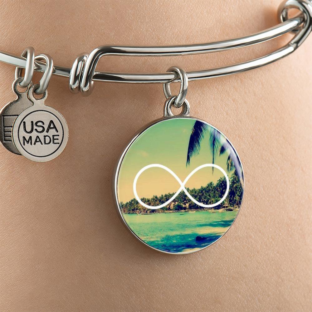 Infinity Bangle Bracelet
