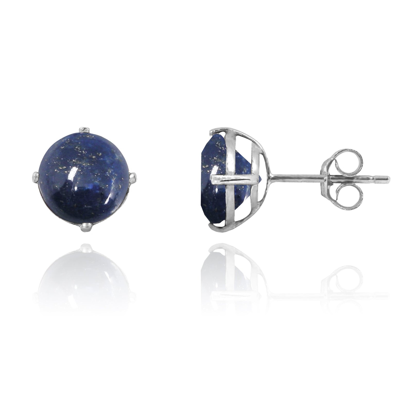 Lapis Stud Earrings