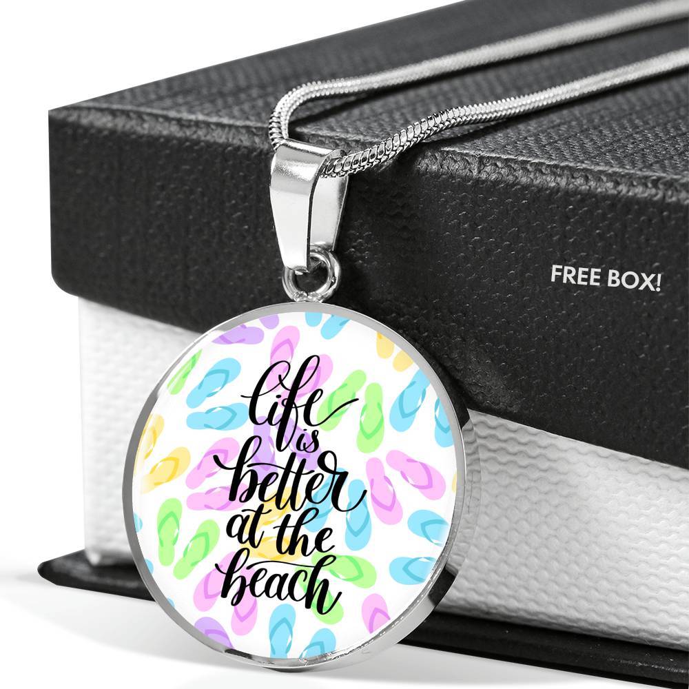 Life is Better at the Beach Necklace