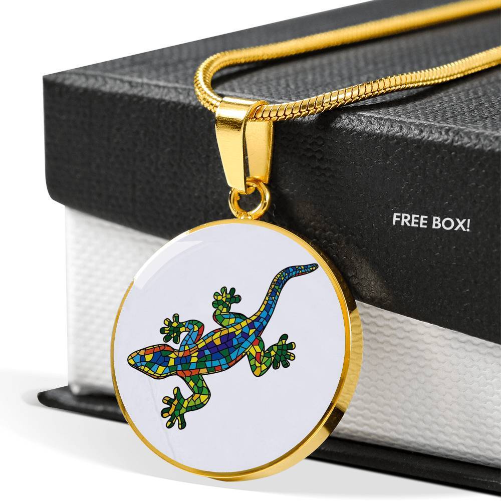 Lucky Gecko Necklace