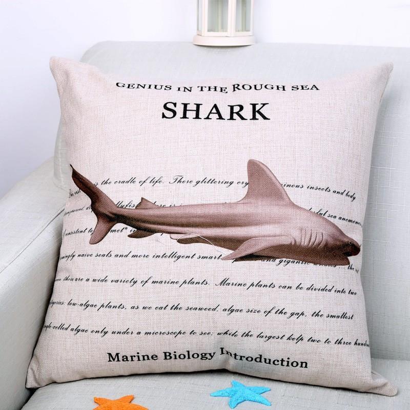 Marine Biology Collection Pillow Cover ❤ SALE!