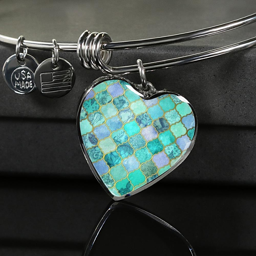 Mermaid Heart Necklace / Bracelet
