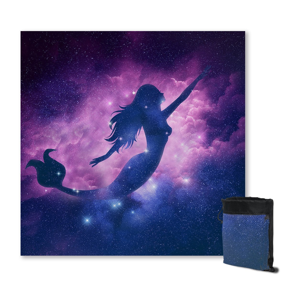 Mermaid Magic Sand Free Towel