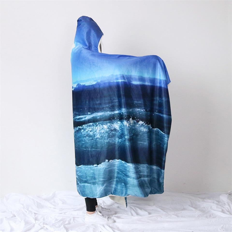 Moonlight Magic Cozy Hooded Blanket