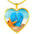 New Flip Flops On The Beach - Heart Pendant Gold Necklace