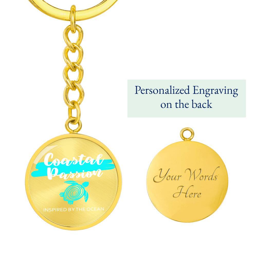 Ocean Passion Beachy Keychain