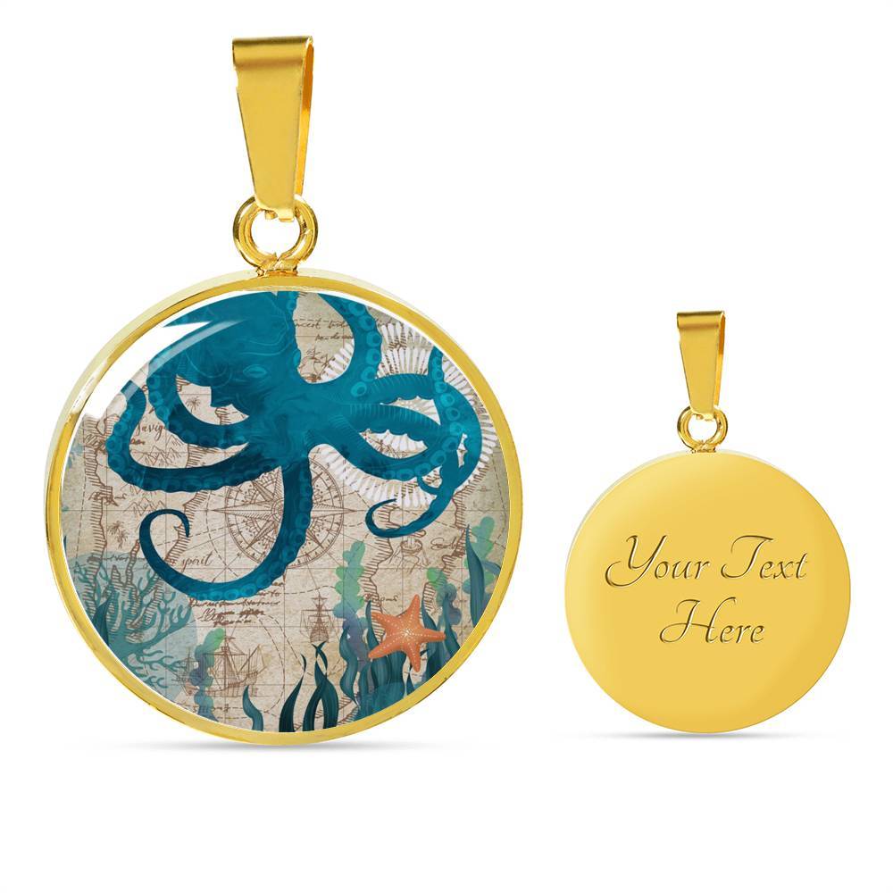 Octopus Love Necklace