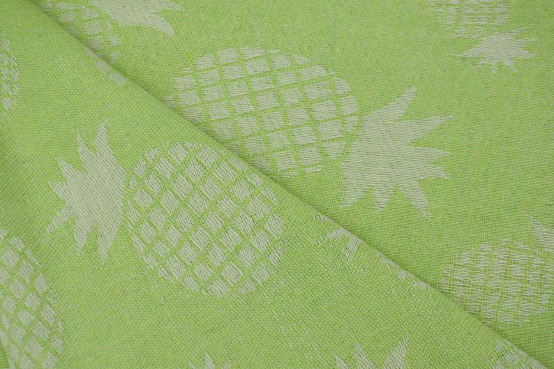 Pineapple Green 100% Cotton Towel