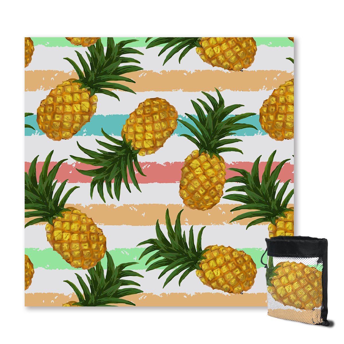 Pineapple Party Sand Free Towel