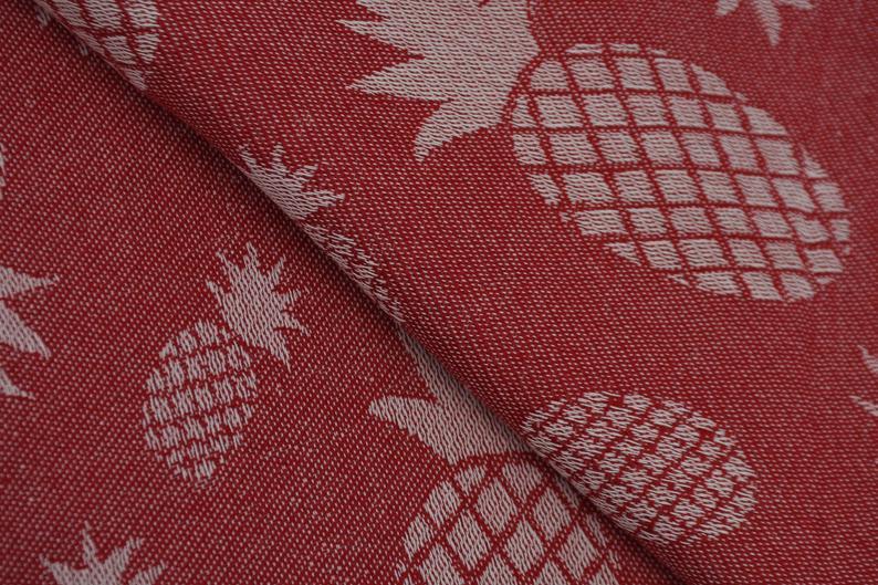 Pineapple Red 100% Cotton Towel