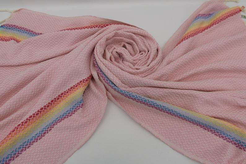 Pink Bay 100% Cotton Towel