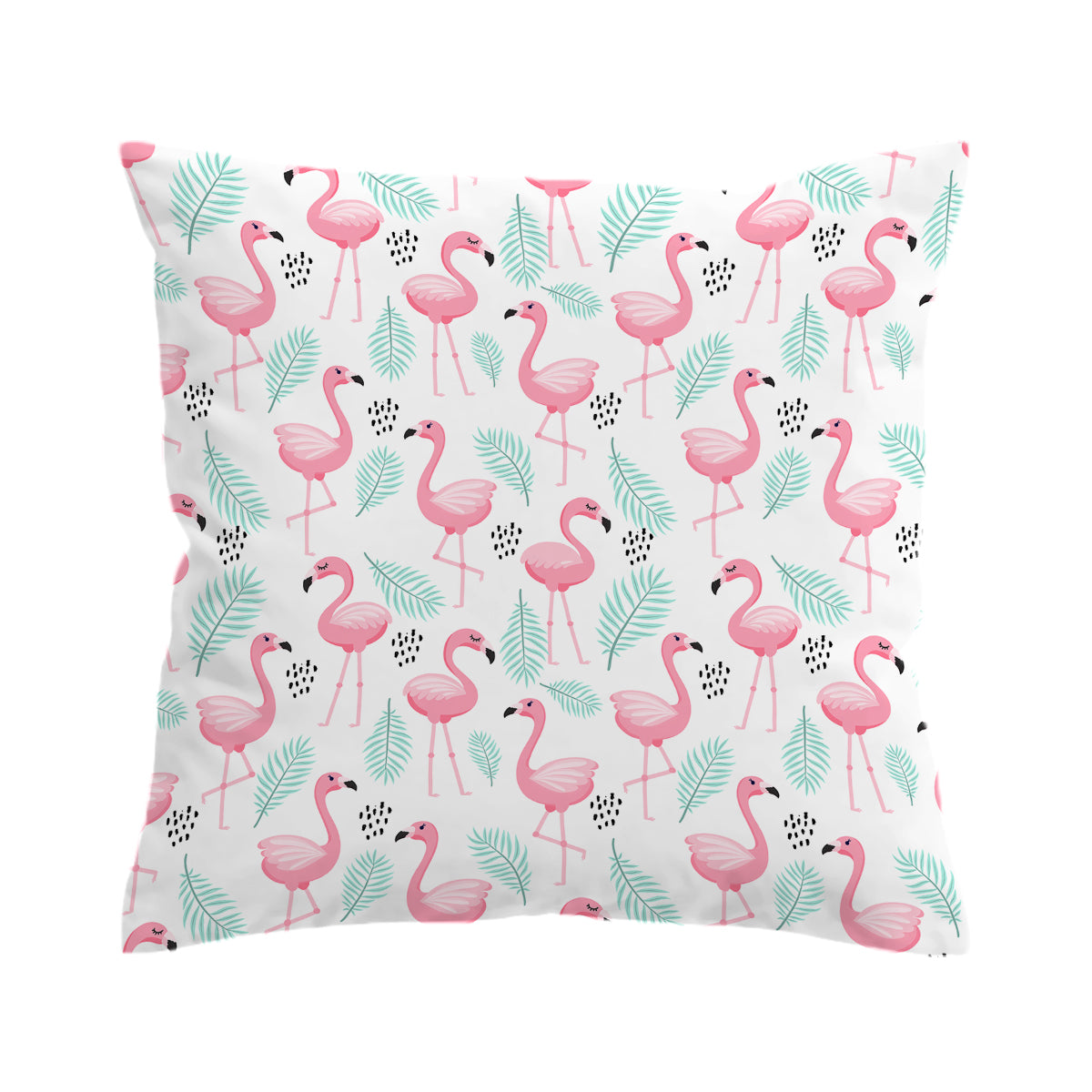 Flamingo Delight Comforter with Shams and Pillow Cover