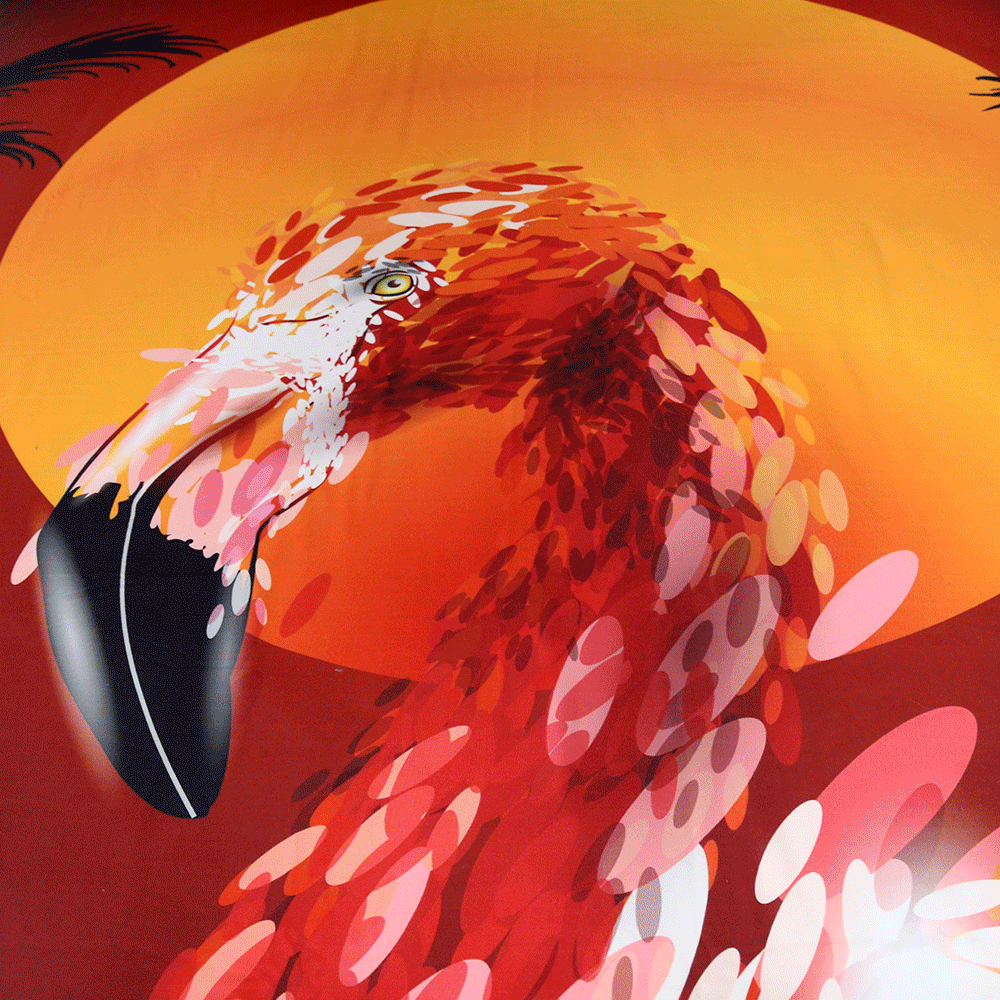 Flamingo Love Bedding Set