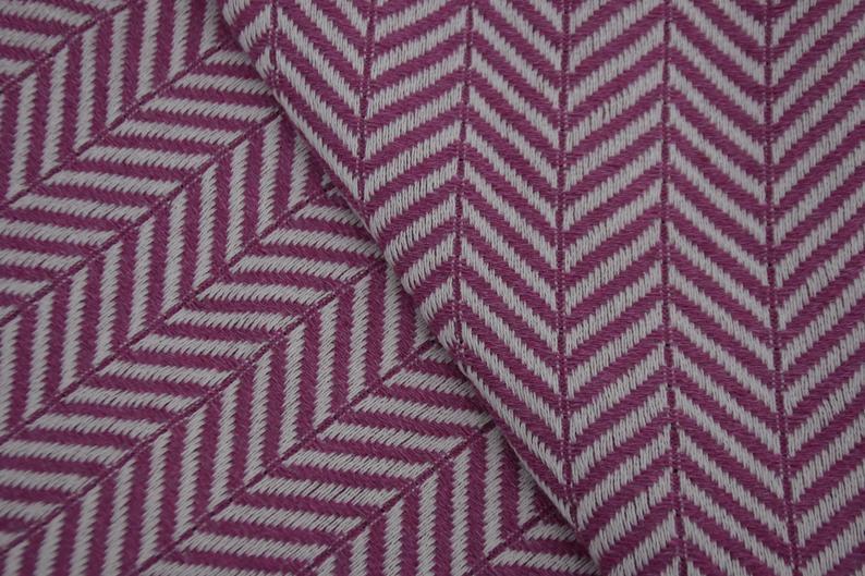 Purple 100% Cotton Round Beach Towel