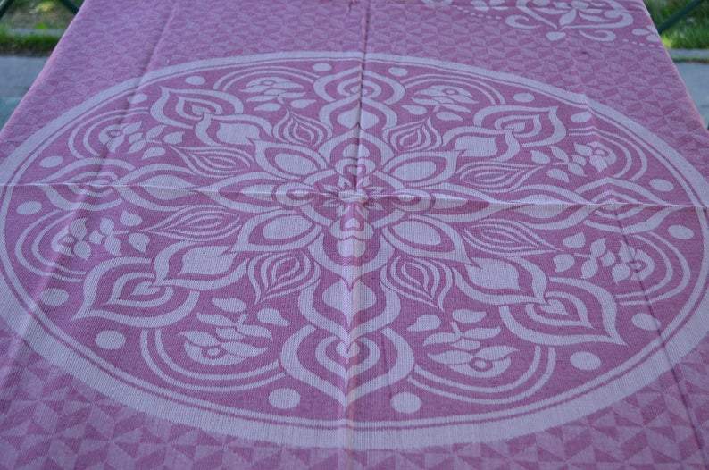 Purple Mandala 100% Cotton Towel
