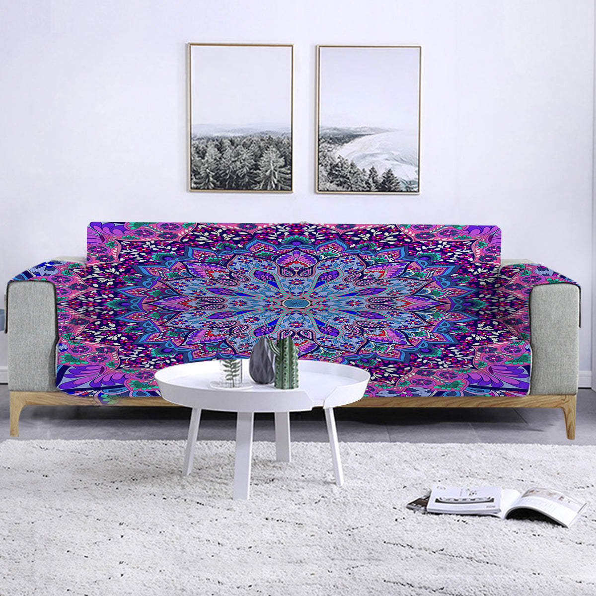 Cosmic Bohemian Sofa Cover