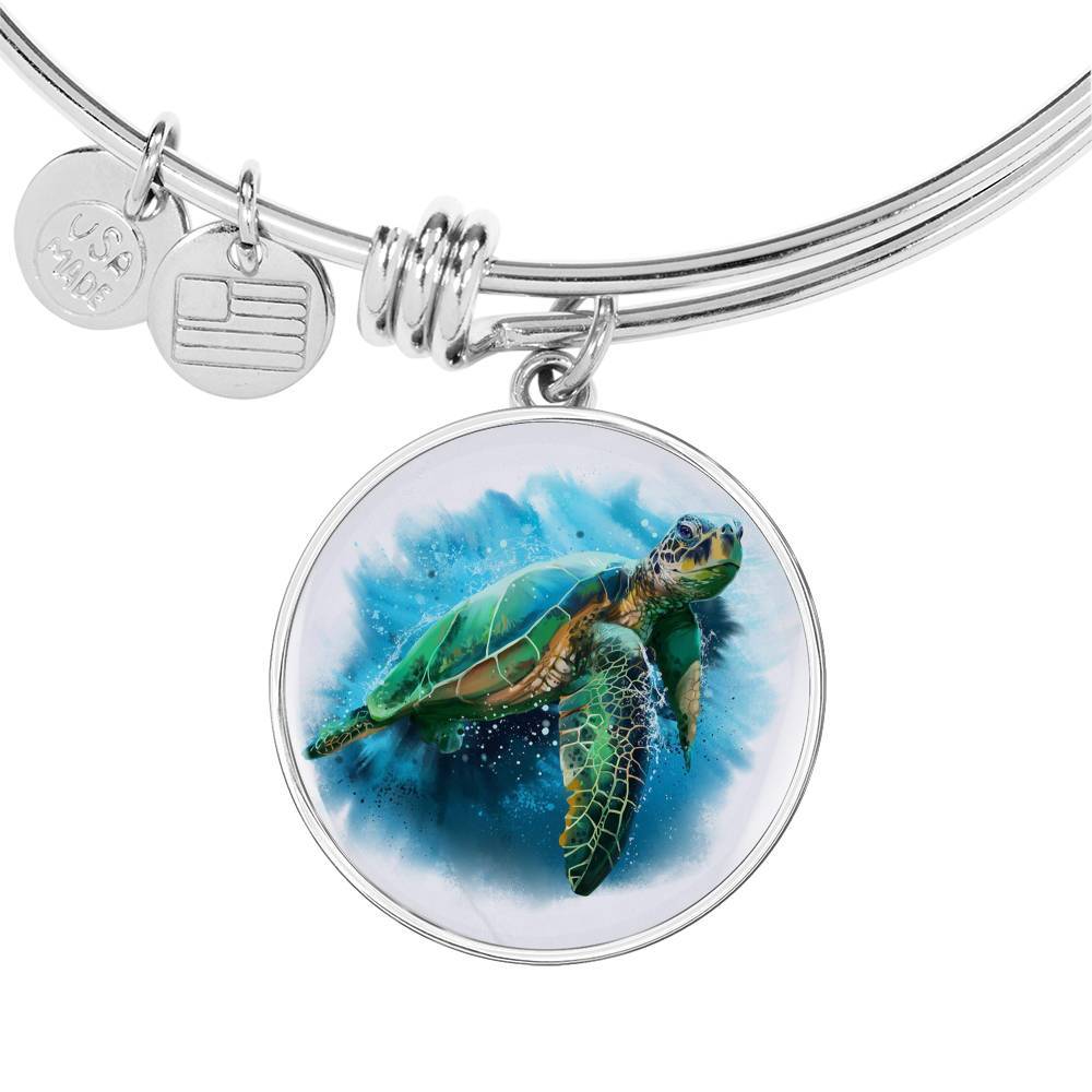 Queen of the Ocean Bangle Bracelet