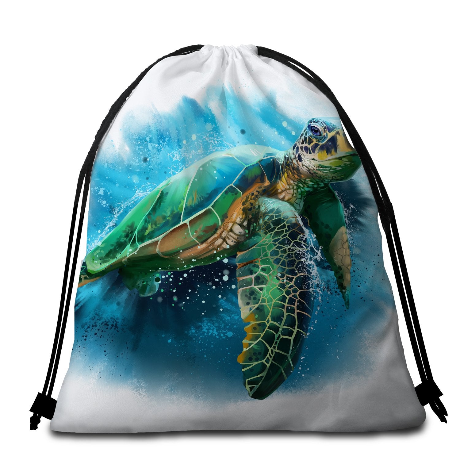 Queen of the Ocean Towel + Backpack