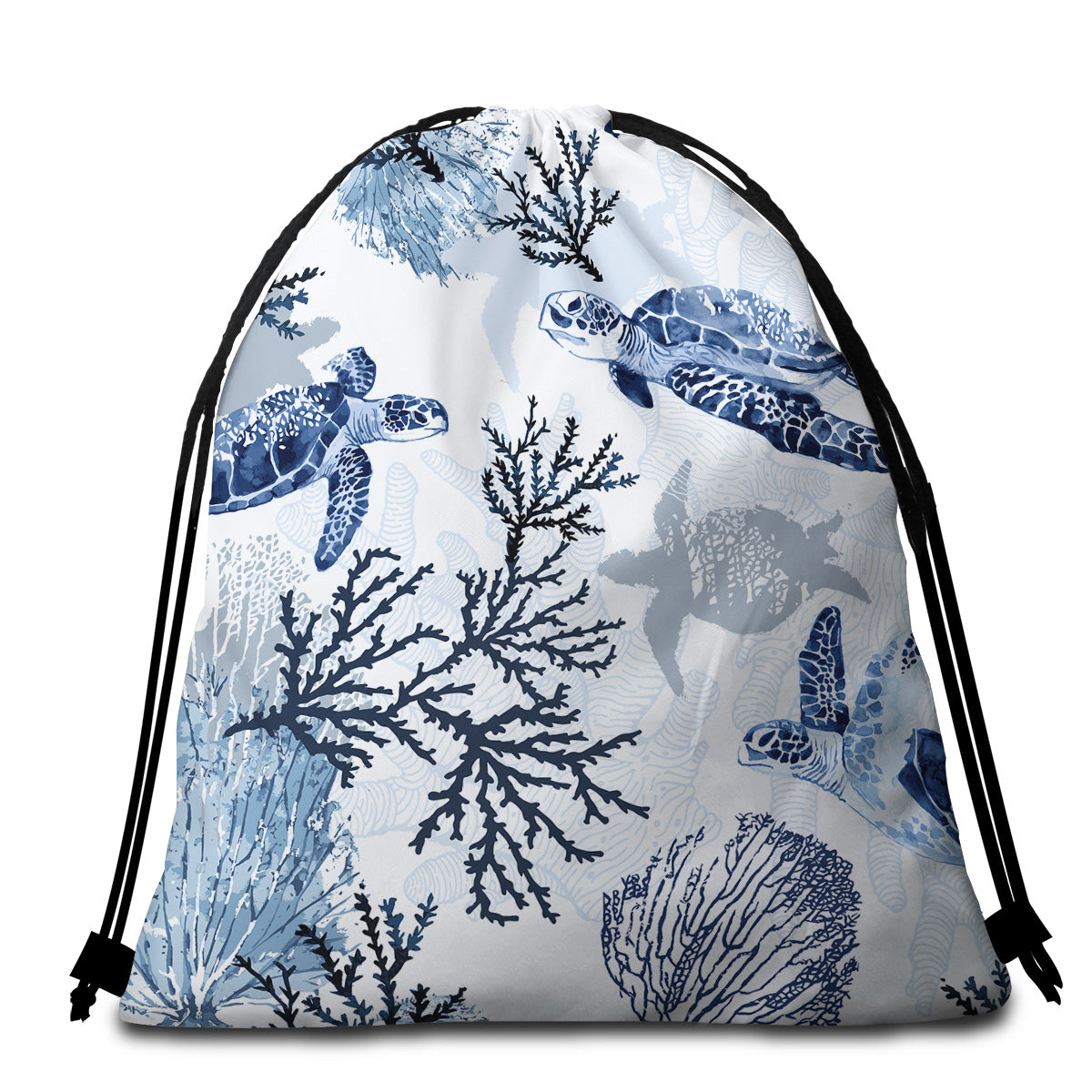 Sea Turtle Wonders Towel + Backpack