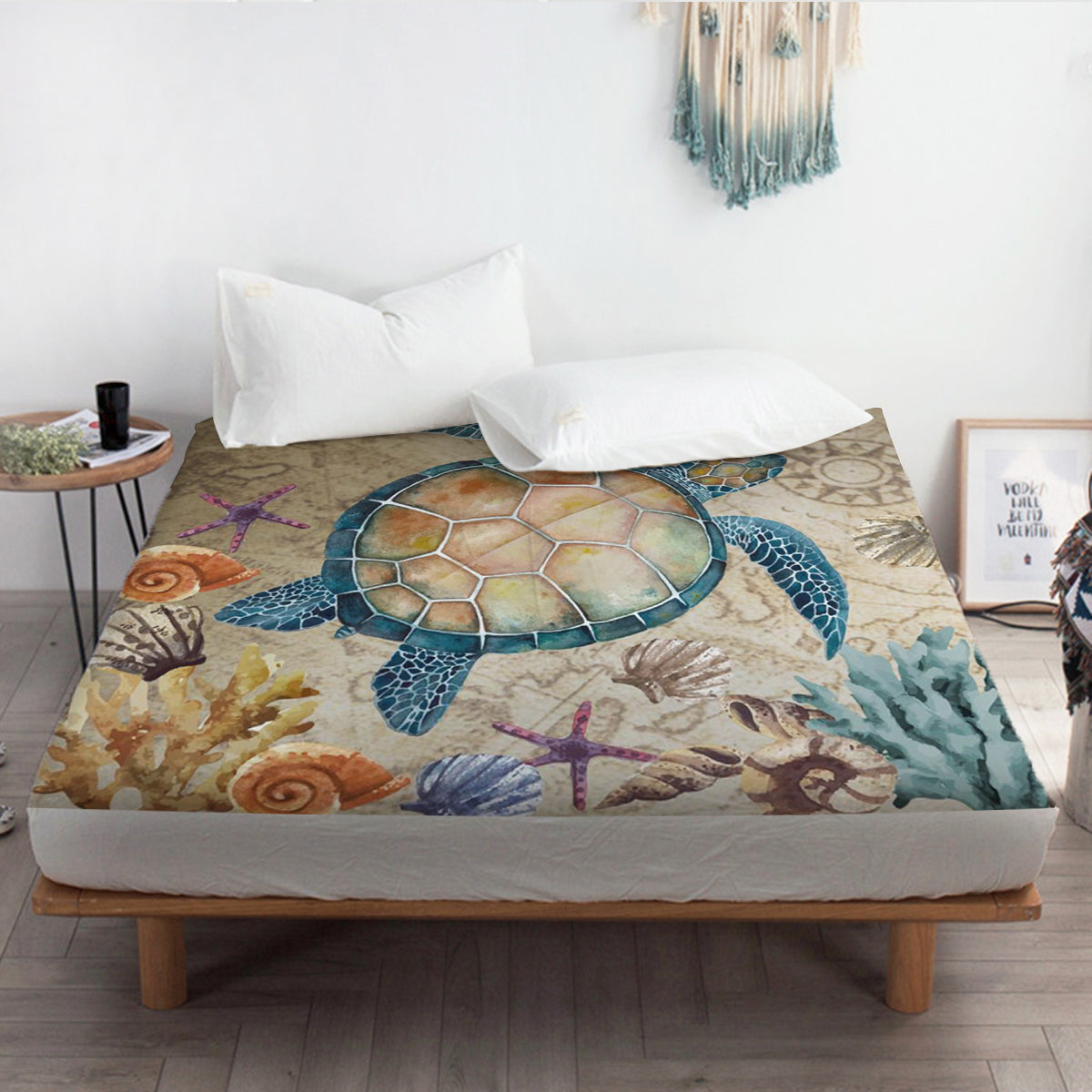 Sea Turtle Island Sheet Set