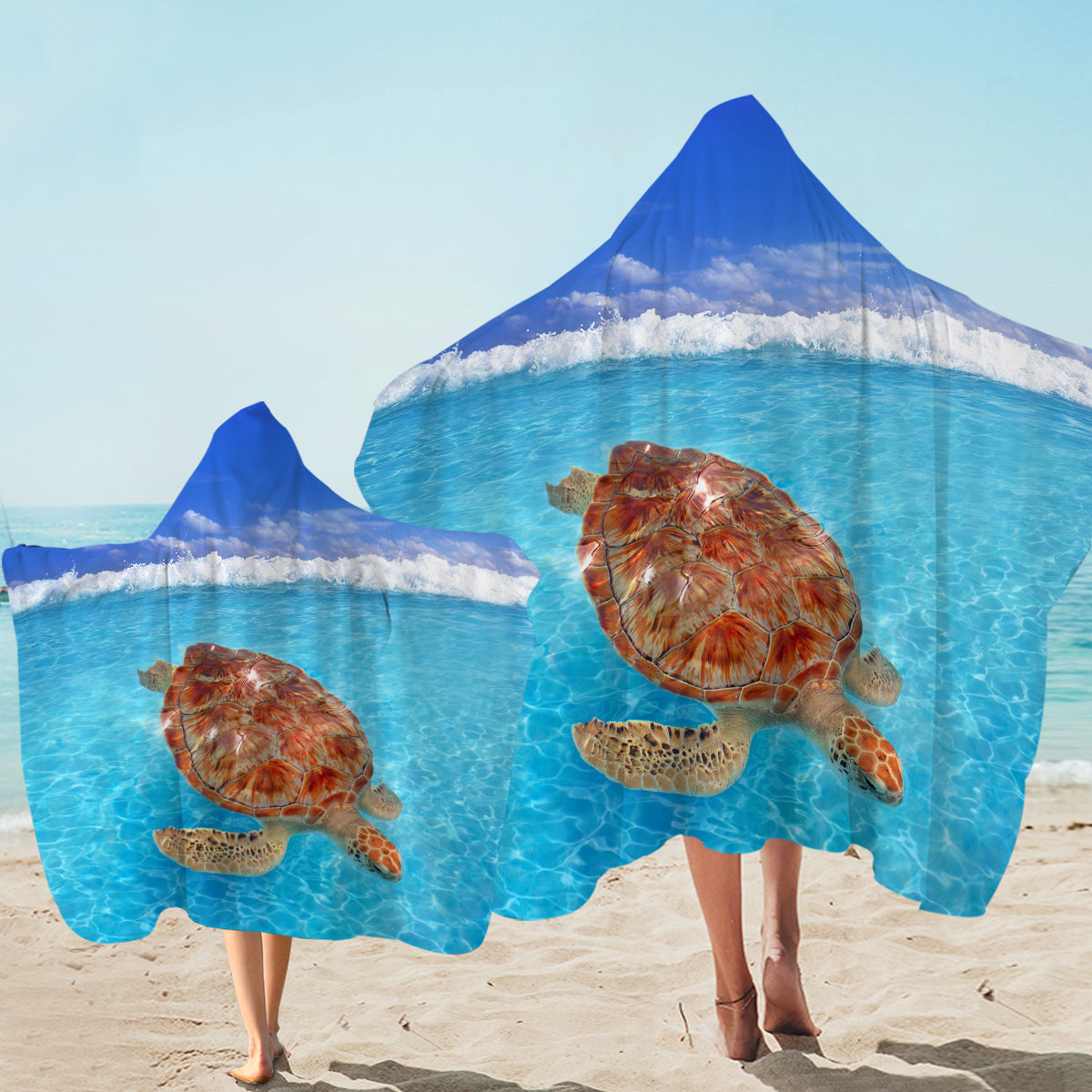 Sea Turtle Hooded Towel