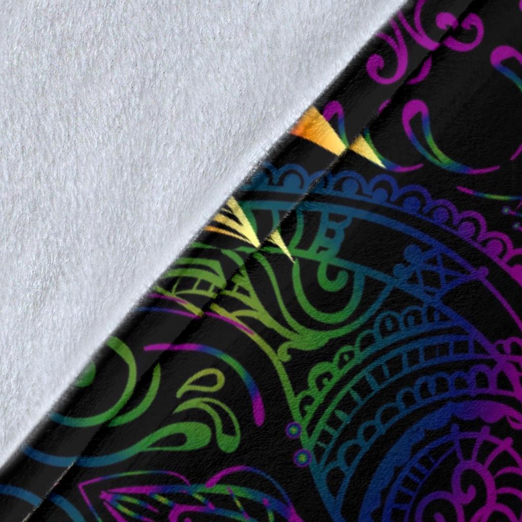 Sea Turtle Mysteries Soft Sherpa Blanket