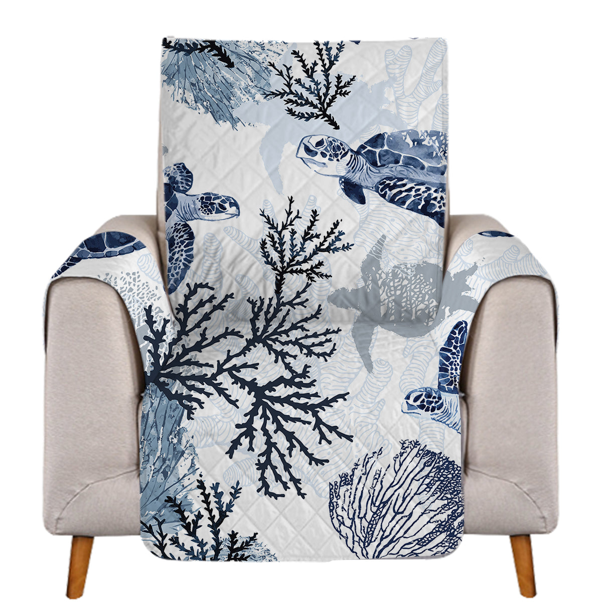 Sea Turtle Wonders Sofa Cover