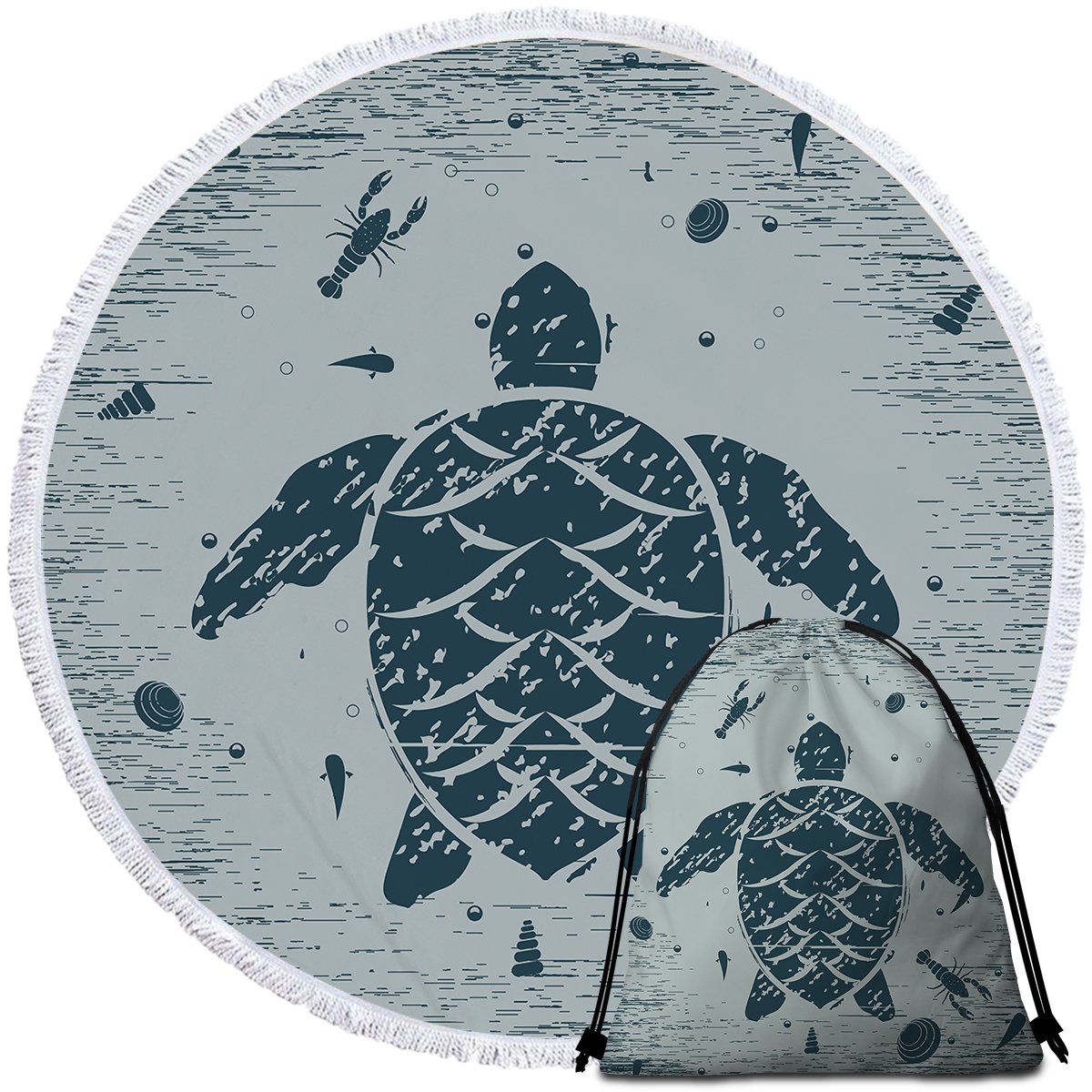 Sea Turtle Treasure Towel + Backpack