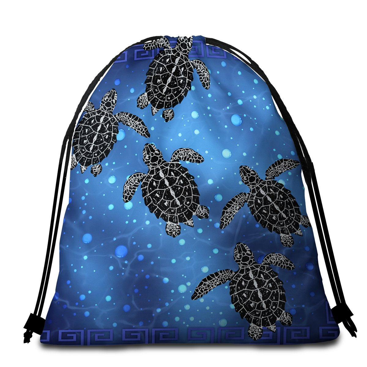 Sea Turtle Voyage Towel + Backpack